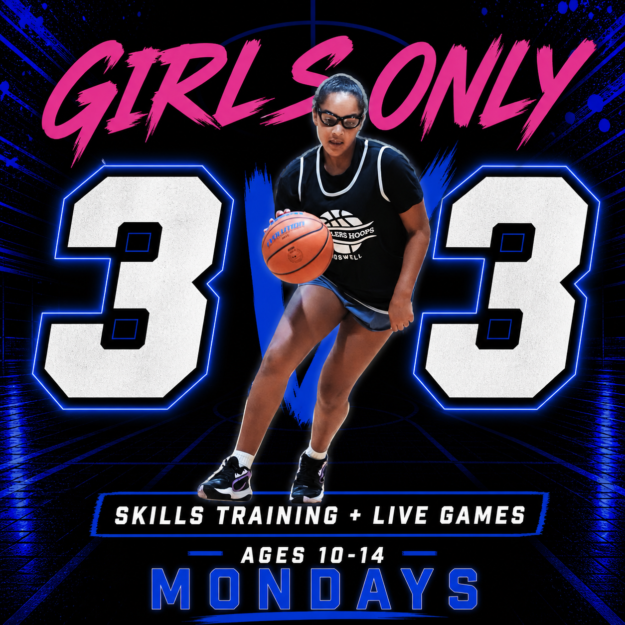 3v3 Girls Only